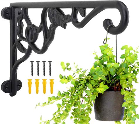 rust forged metal bracket|Heavy Duty Plant Hangers Outdoor.